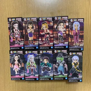 [ 미개봉 새상품 ] 귀멸의 칼날 월드 컬렉터블 피규어