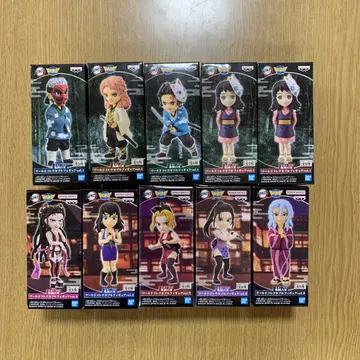 [ 미개봉 새상품 ] 귀멸의 칼날 월드 컬렉터블 피규어