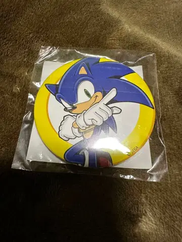 세가 럭키 쿠지 소닉 x 코로 2023 E상 소닉 캔뱃지