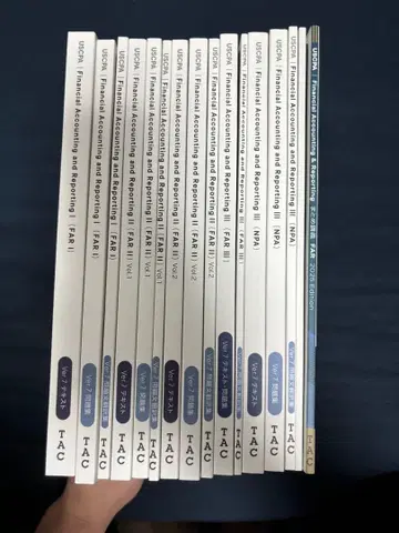 USCPA TAC FAR 텍스트 문제집 Ver 7.0 신시험 2025