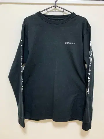 SOPHNET. 블랙 긴팔 롱T S 사이즈