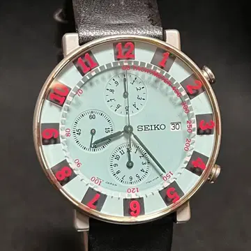 세이코 소토사스 크로노그래프 7T92-0SS0 남성용 손목시계 레어