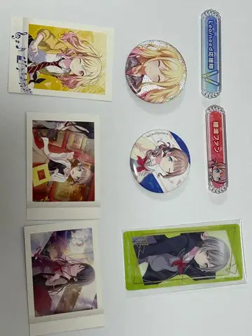 Leo/need 레오니 굿즈 세트 캔뱃지 파샤코레 책갈피 칭호 배지