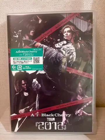Acid Black Cherry 2012 Blu-ray 새상품 미사용