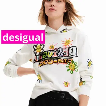 desigual 아티 락 후디 후드티