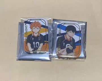 하이큐 스퀘어 캔뱃지 오스와리 세븐넷 한정판 히나타 카게야마