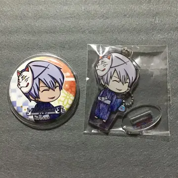 BLEACH 이치마루 긴 츠리비레 캔뱃지 아크릴 키링 세트