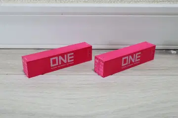 N 게이지 ONE 컨테이너 2세트 오션 네트워크 익스프레스