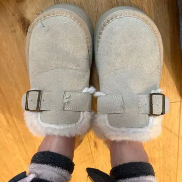 그레이 스웨이드 어그 부츠 36