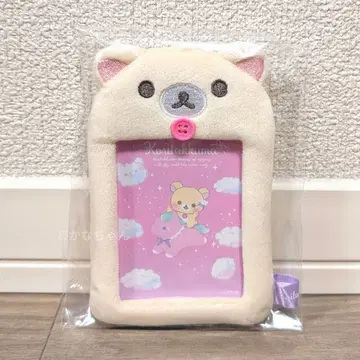 코리락쿠마 봉제 인형 사진 키링