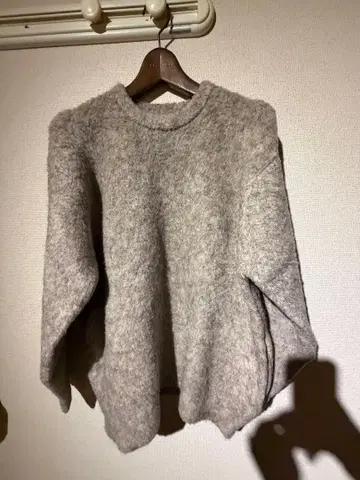 FREAK'S STORE 오버 사이즈 스웨터 그레이