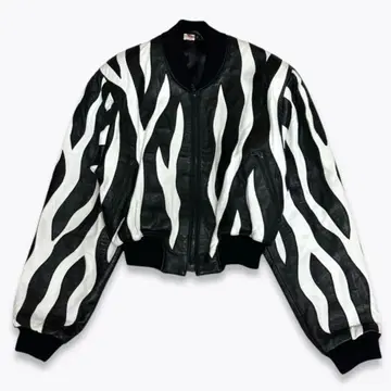 80's Michael Hoban Leather Bomber Jacket