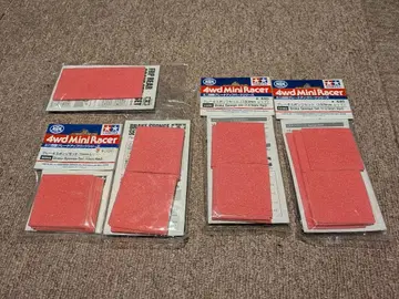 타미야 미니 사륜구동 브레이크 스펀지 세트 (레드) 15492 95566