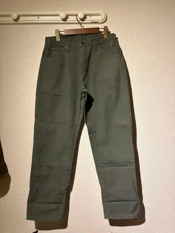 디키즈 올리브 그린 페인터 스트레이트 핏