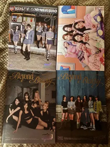 tripleS msnz Beyond beauty 앨범 4종 개봉 완료