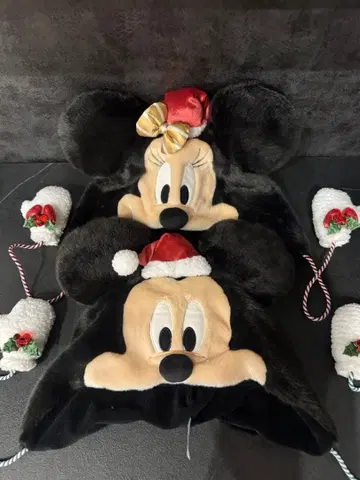 디즈니 크리스마스 팬캡 2025 미키 미니 세트