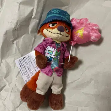 디즈니 리조트 주토피아 2 닉 인형 배지