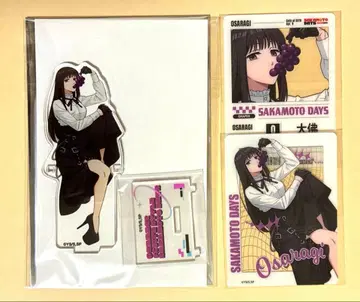 사카모토 데이즈 대불 아크릴 스탠드 & 클리어 카드 파보테리아
