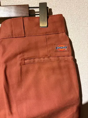 Dickies 874 오렌지 테이퍼드 팬츠