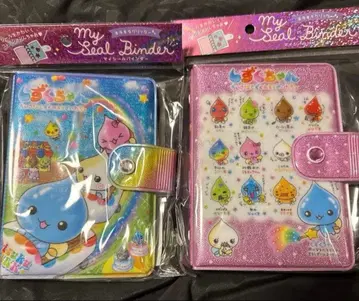 물방울짱 마이씰씰 바인더 씰북 2점