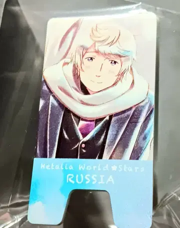 헤타리아 러시아 Ani-Art aqua label 아크릴 메모 스탠드