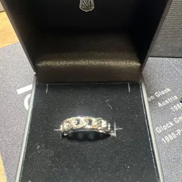 스테인리스 체인 링크 반지 14호