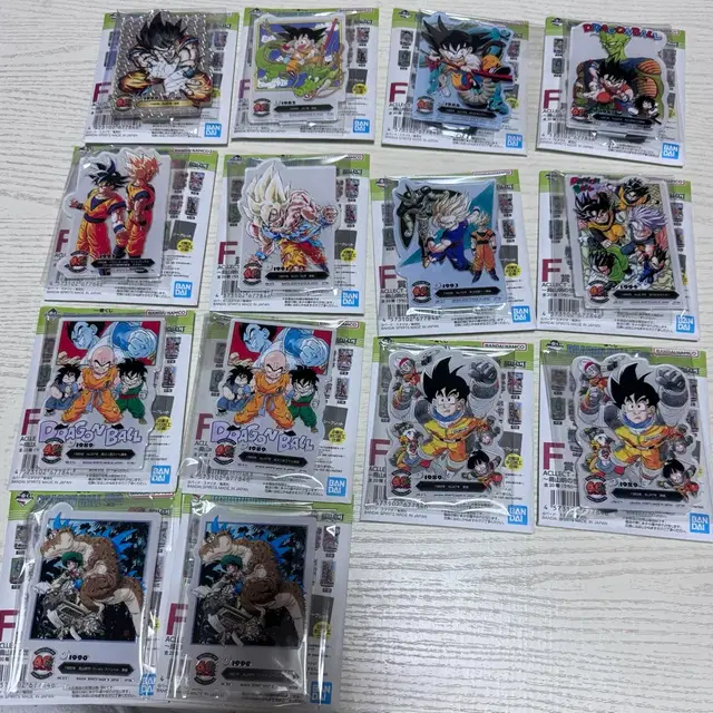 드래곤볼 제일복권 40주년 F상 아크릴 스탠드