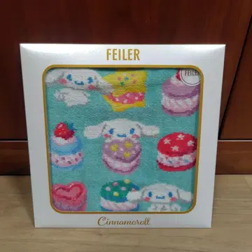 미개봉 새상품 시나모롤 페이 손수건 마카롱