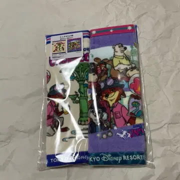 디즈니 리조트 주토피아2 미니 타월 2개 세트