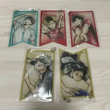 하이큐 아크릴 가랜드 5개 세트