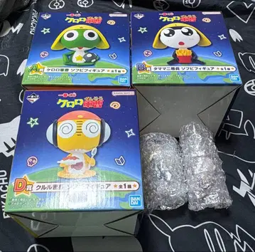 제일복권 개구리 중사 케로로 소프트 비닐 피규어 세트