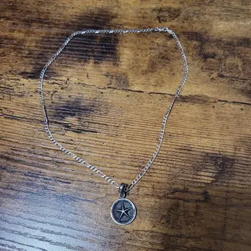 실버 925 목걸이 SAAD 펜던트 탑