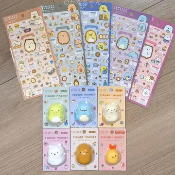 산리오 캐릭터즈 스미코구라시 씰 피규어 마그넷