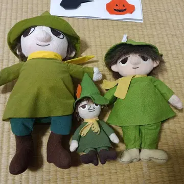 스너프킨 봉제 인형 3개 세트