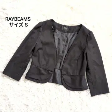 [ 새상품급 ] 레이빔즈 노카라 블랙 테일러드 자켓 S