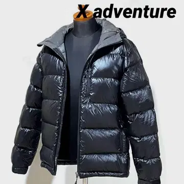 X adventure 어드벤처 다운 자켓 블랙 S