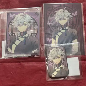 피오피 피오피오레의 만종 마루쿠지 아크릴 스탠드 캔뱃지 브로마이드 올록