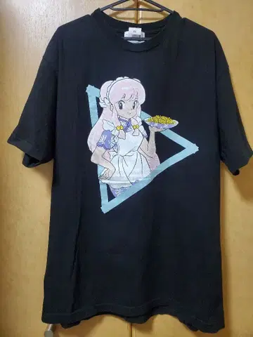 란마 1/2 샴푸 30주년 기념 T셔츠 빌리지 뱅가드 한정품