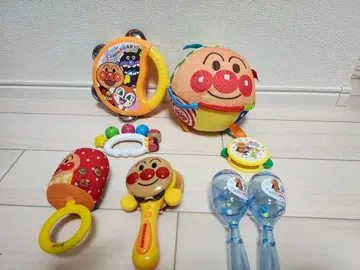 호빵맨 완구 세트 공 탬버린 캐스터네츠