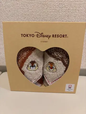 도쿄 디즈니랜드 [칩&데일] 이마바리 미니 타월