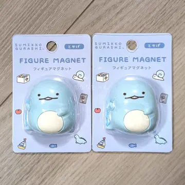 산리오 캐릭터즈 토카게 피규어 마그넷 2개