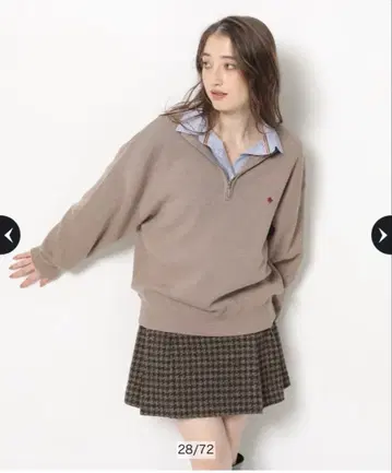 리랜드트루 폴로 POLO 하프 집 니트 스트라이프 셔츠 세트