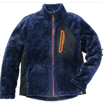 워크맨 다이아 플리스 안감 알루미늄 자켓 M 네이비