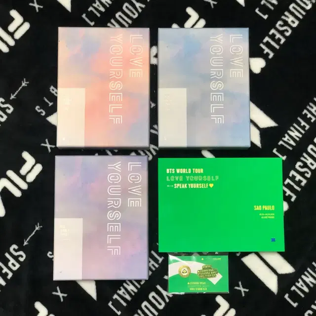 방탄 럽셀콘 스픽콘 DVD 디비디 포카 BTS LYS SYS POCA