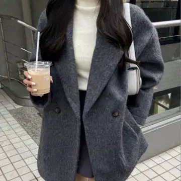 grl 샤기 테일러드 코트 fo1805