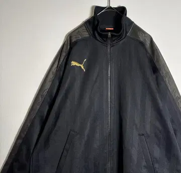 푸마 자수 로고 사이드 프린트 로고 트랙 자켓
