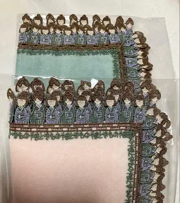 치카자와 레이스 기모노 야마토 콜라보 타월 손수건 세트