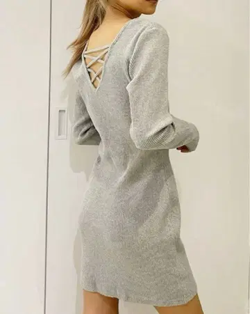 GYDA 2WAY 리브 원피스