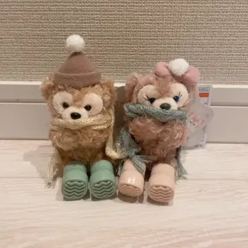 댄싱 스노우플레이크스 더피 셰리메이 봉제 인형 배지 배