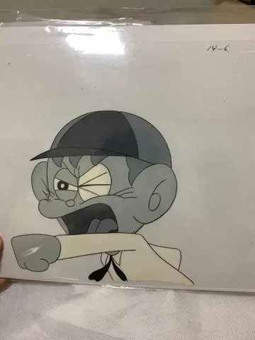 애니메이션 셀화 [ 괴물군 ] 흑백판 1968년작